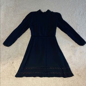 Reformation Black Mini Dress